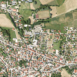 Pöttmes map(satellite map)