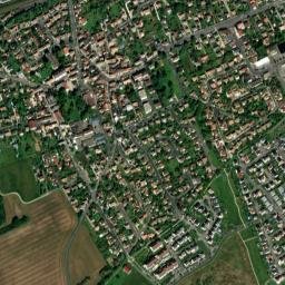 Égly map(satellite map)