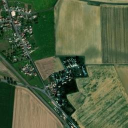 Bailly-Carrois map(satellite map)