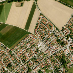 Ergolding map(satellite map)