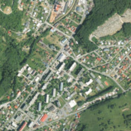 Hriňová map(satellite map)