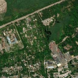 Luhans’ka Mis’krada map(satellite map)