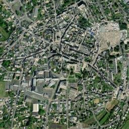 Lesneven map(satellite map)