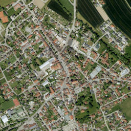 Reisbach map(satellite map)