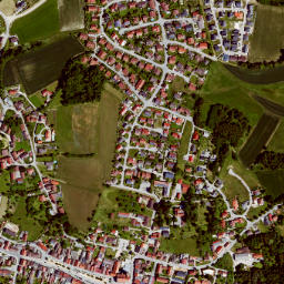 Aidenbach map(satellite map)