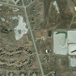 North Browning map(satellite map)