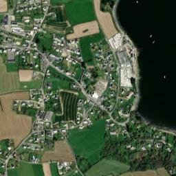 Saint-Pabu map(satellite map)