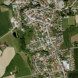 Simbach map(satellite map)