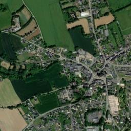 Plélo map(satellite map)