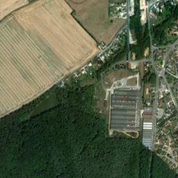 Senonches map(satellite map)