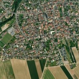Holtzheim map(satellite map)