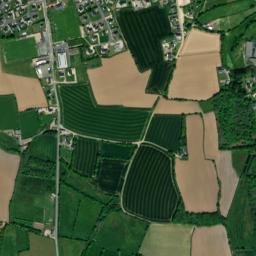 Plougourvest map(satellite map)