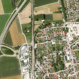 Meitingen map(satellite map)