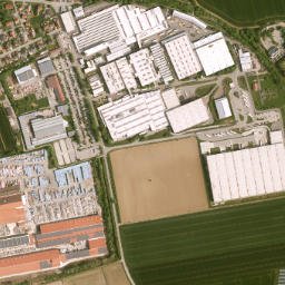 Marklkofen map(satellite map)
