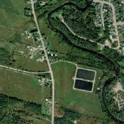 Saint-Ambroise map(satellite map)