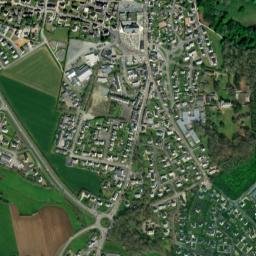 Ploudaniel map(satellite map)