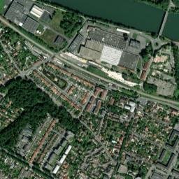 Ponthierry map(satellite map)