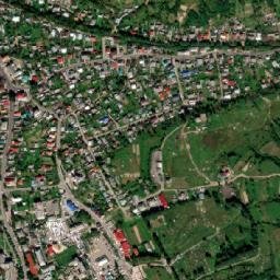 Mizhhirya map(satellite map)