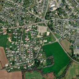 Plougonven map(satellite map)