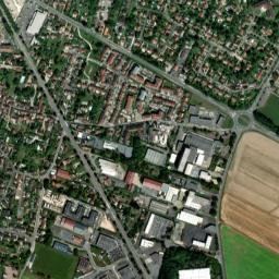 Pringy map(satellite map)
