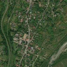 Delyatyn map(satellite map)