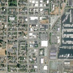 Anacortes map(satellite map)