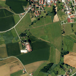 Haarbach map(satellite map)