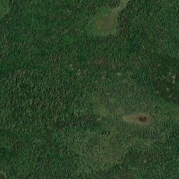 Rainy River District map(satellite map)