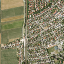 Langweid map(satellite map)