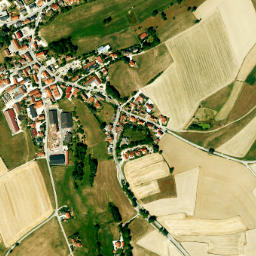 Gerolsbach map(satellite map)