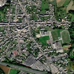 Yffiniac map(satellite map)