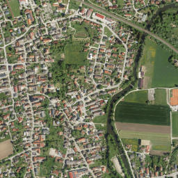 Offingen map(satellite map)