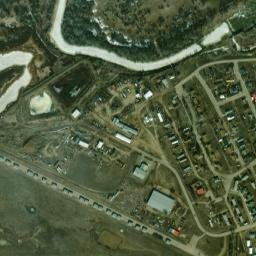 Fort Belknap Agency map(satellite map)