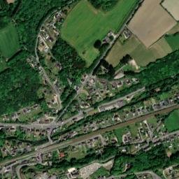 La Roche-Maurice map(satellite map)