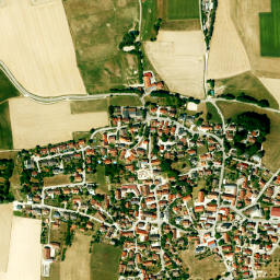 Paunzhausen map(satellite map)