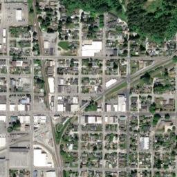 Burlington map(satellite map)