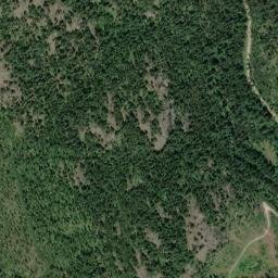 Ferry County map(satellite map)