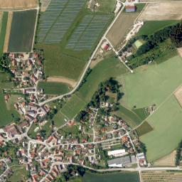 Heretsried map(satellite map)