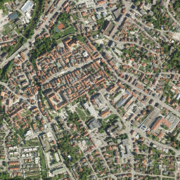 Günzburg map(satellite map)
