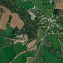 Plounéour-Ménez map(satellite map)