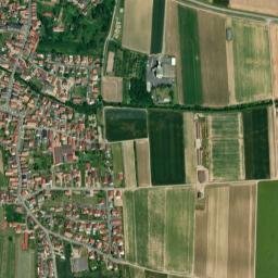 Niedernai map(satellite map)