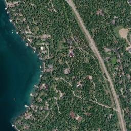 2375 E Lakeshore Dr, Whitefish, Mt 59937 High Resolution Satellite Map