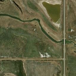 136th Avenue Northwest, Zahl, ND 58856 High Resolution Satellite Map