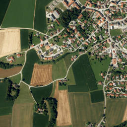 Tettenweis map(satellite map)