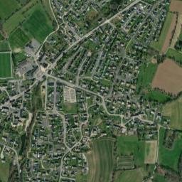 Trélivan map(satellite map)
