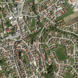 Burgau map(satellite map)