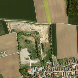 Roßhaupten map(satellite map)