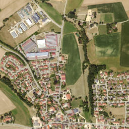 Hilgertshausen-Tandern map(satellite map)