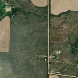 Blaine County map(satellite map)