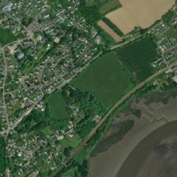 La Forest-Landerneau map(satellite map)